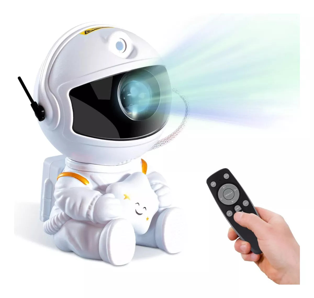 Lampara Proyector Astronauta Galaxia