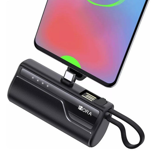 Mini Powe Bank Batería Portátil 4500Mah