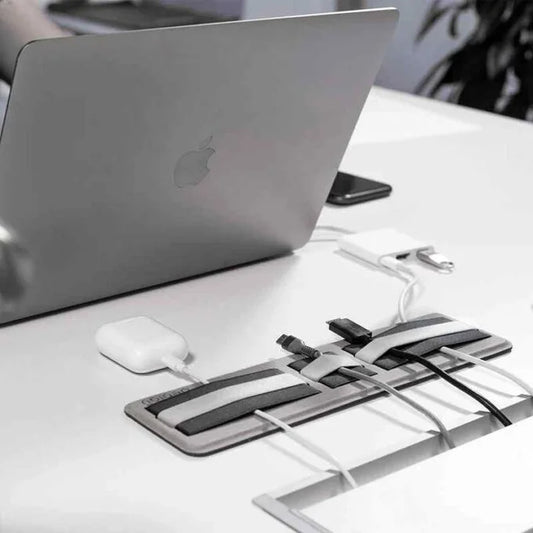 Organizador adhesivo accesorios cables